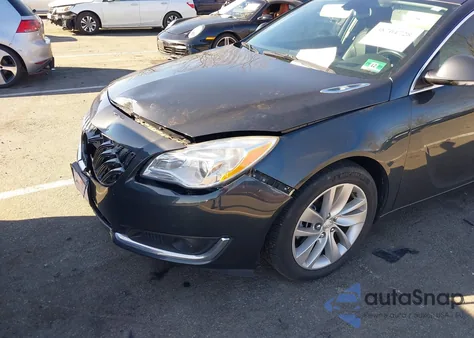 2016 Buick Regal Turbo из США, поврежденный, VIN 2G4GK5EX7G9150307